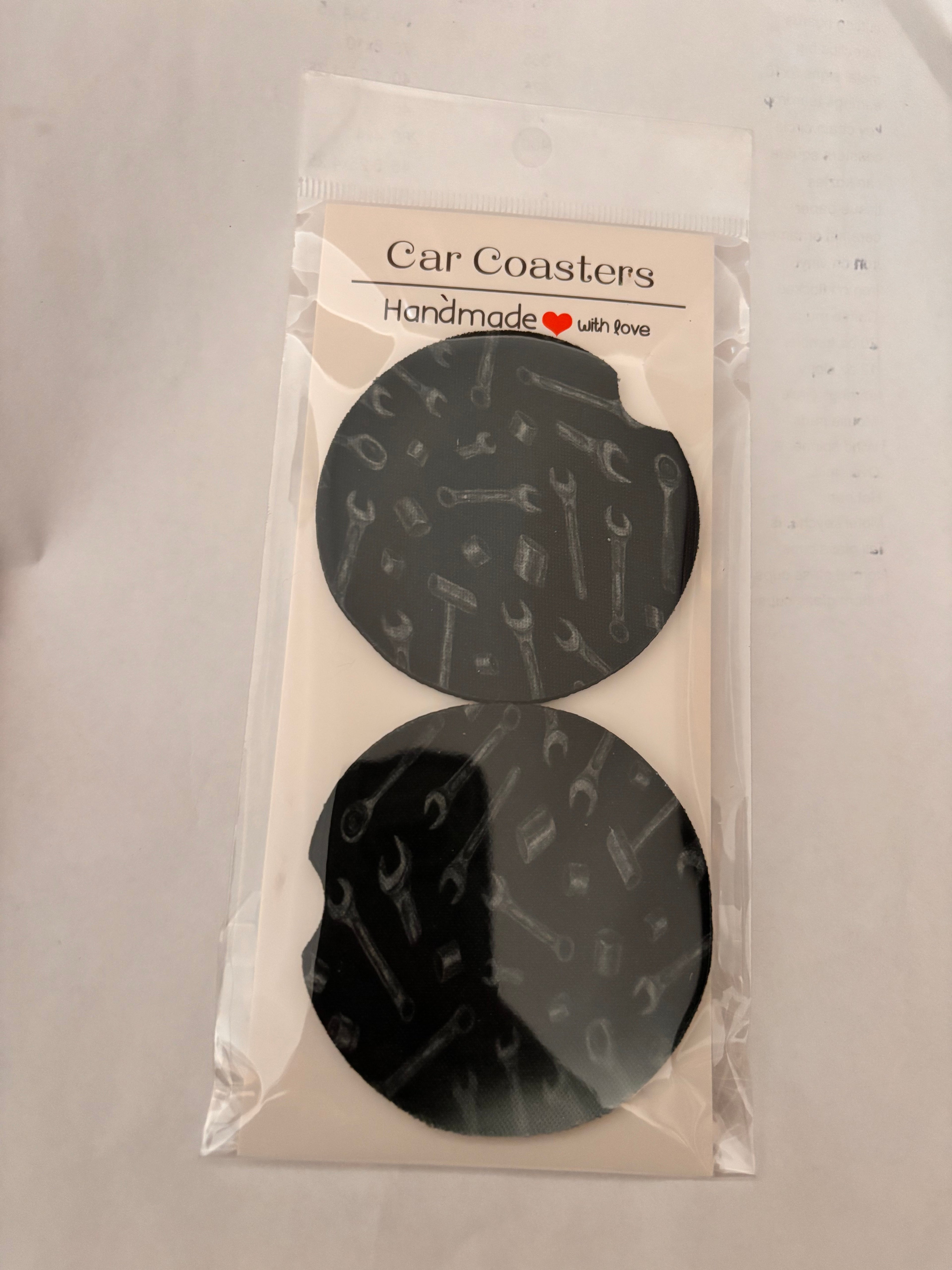 Mechanic car coasters