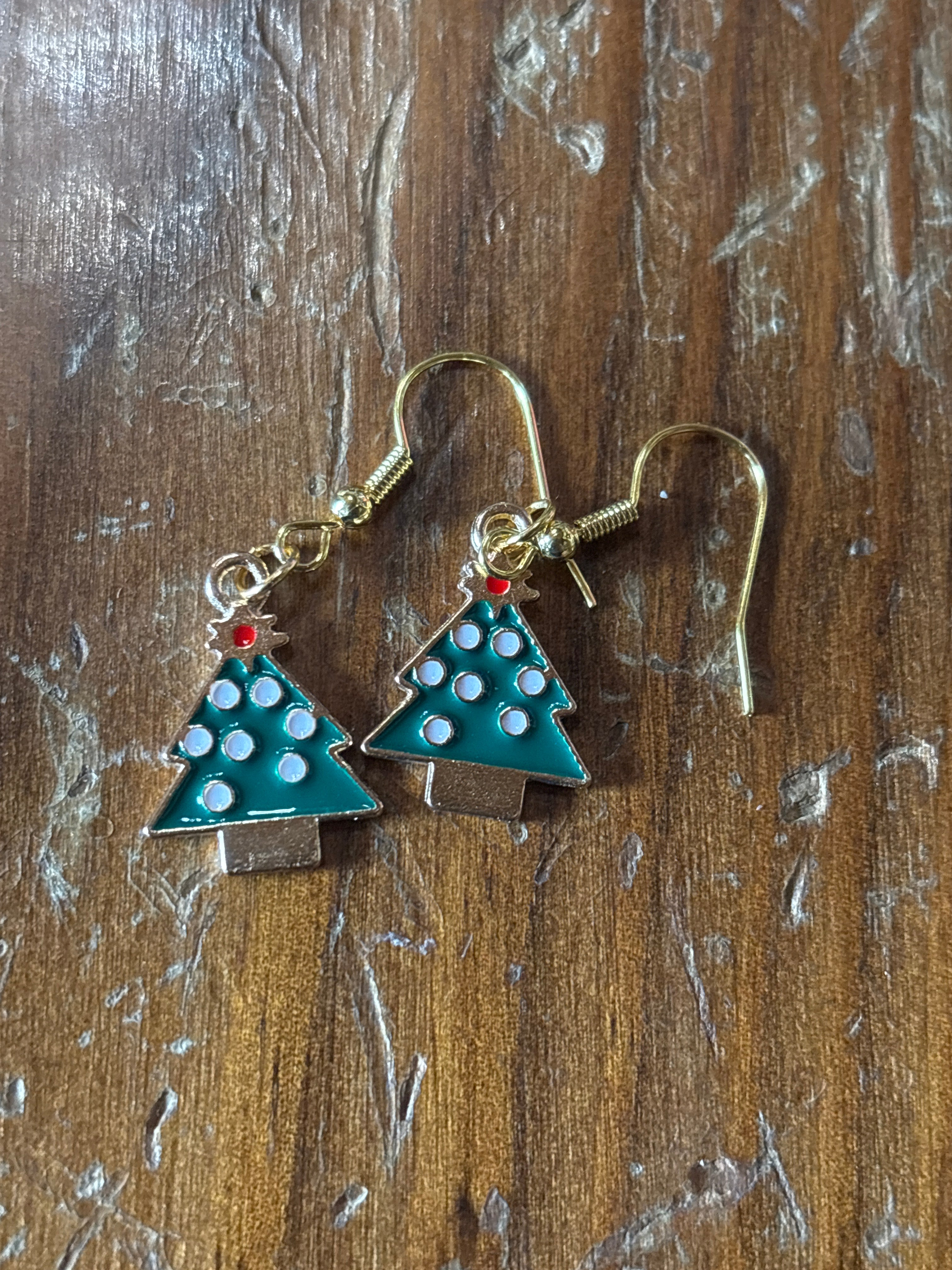 Christmas earrings