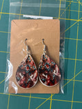 Sublimation cross earrings