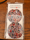 K-Pop Demon Hunters car coasters