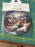 Sublimation village ornament