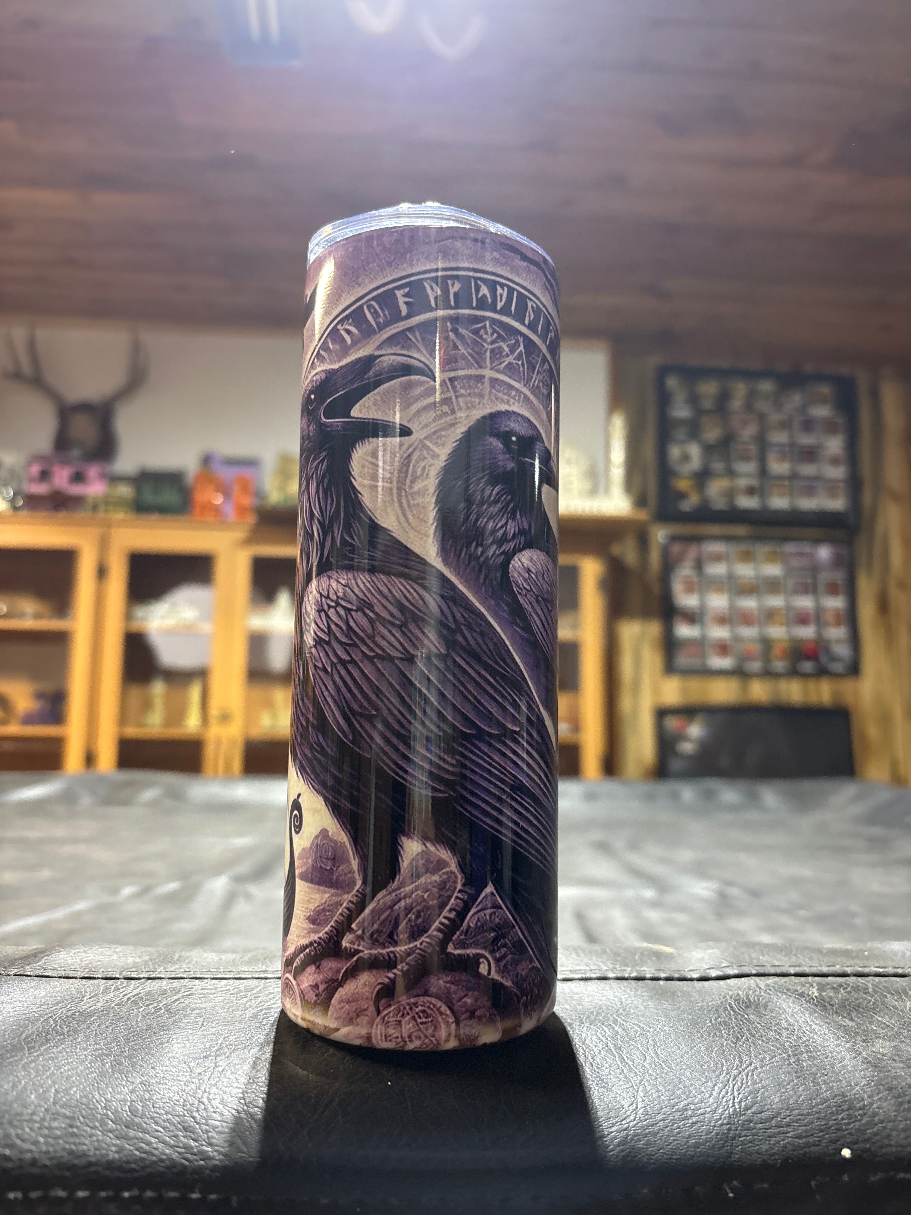 20oz raven tumbler