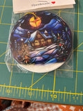 Sublimation stain-glass house ornament