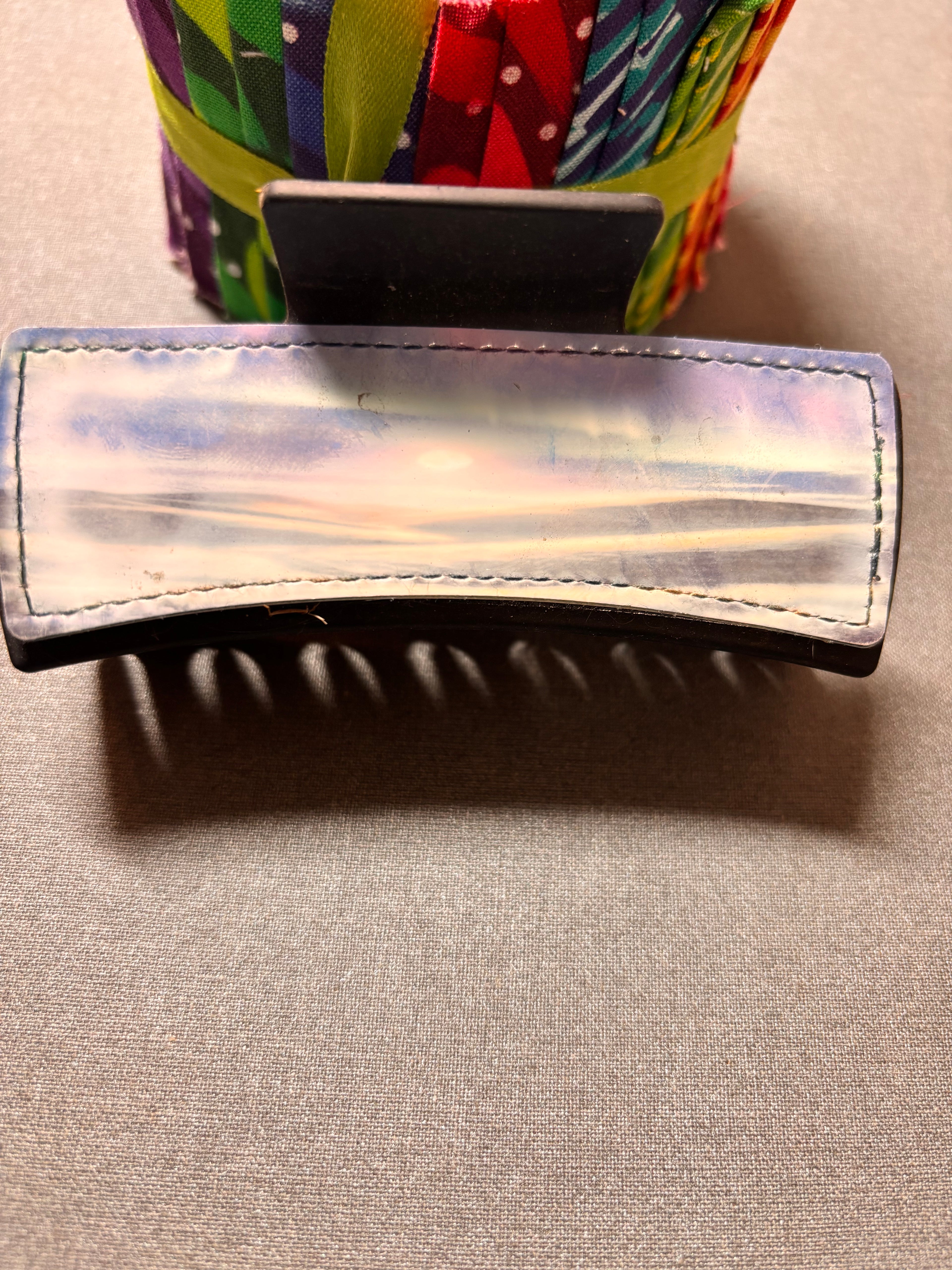 Faded sunset Hair Clip
