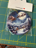 Sublimation Santa’s village ornament