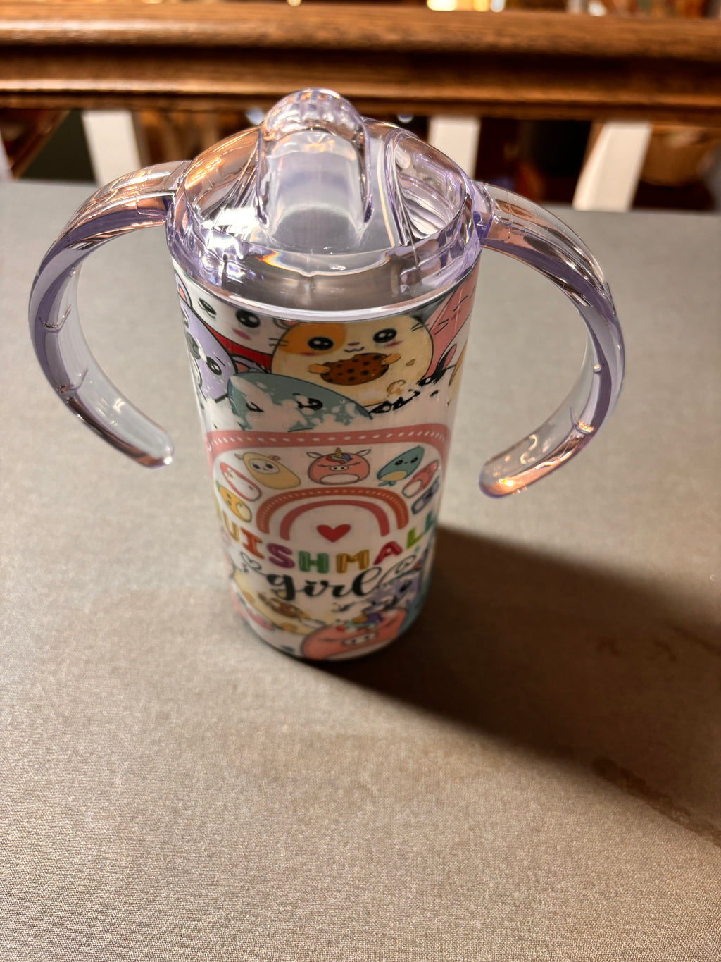 Squishmallow Girl Sippy