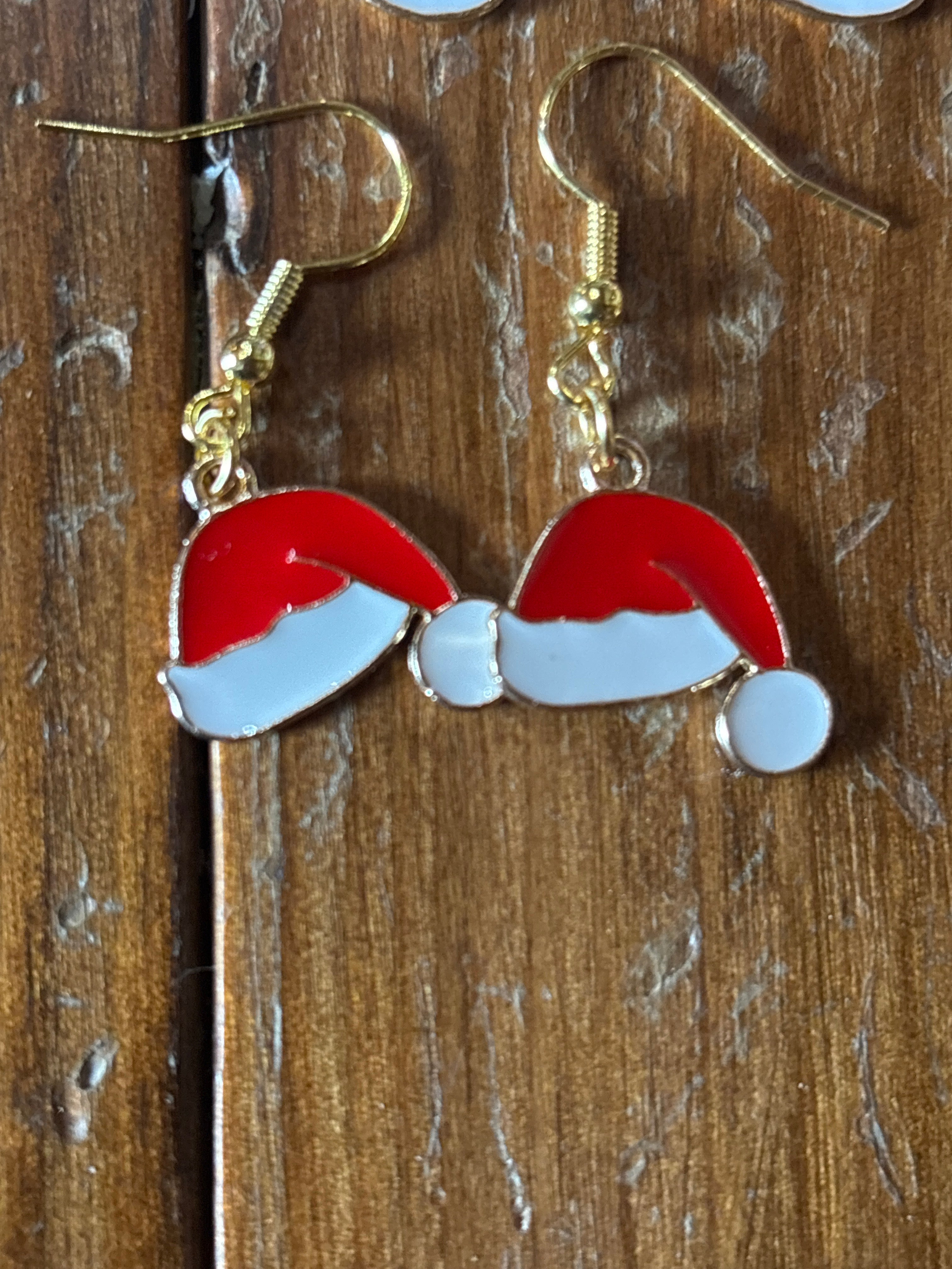 Christmas earrings
