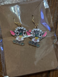 Stitch earrings