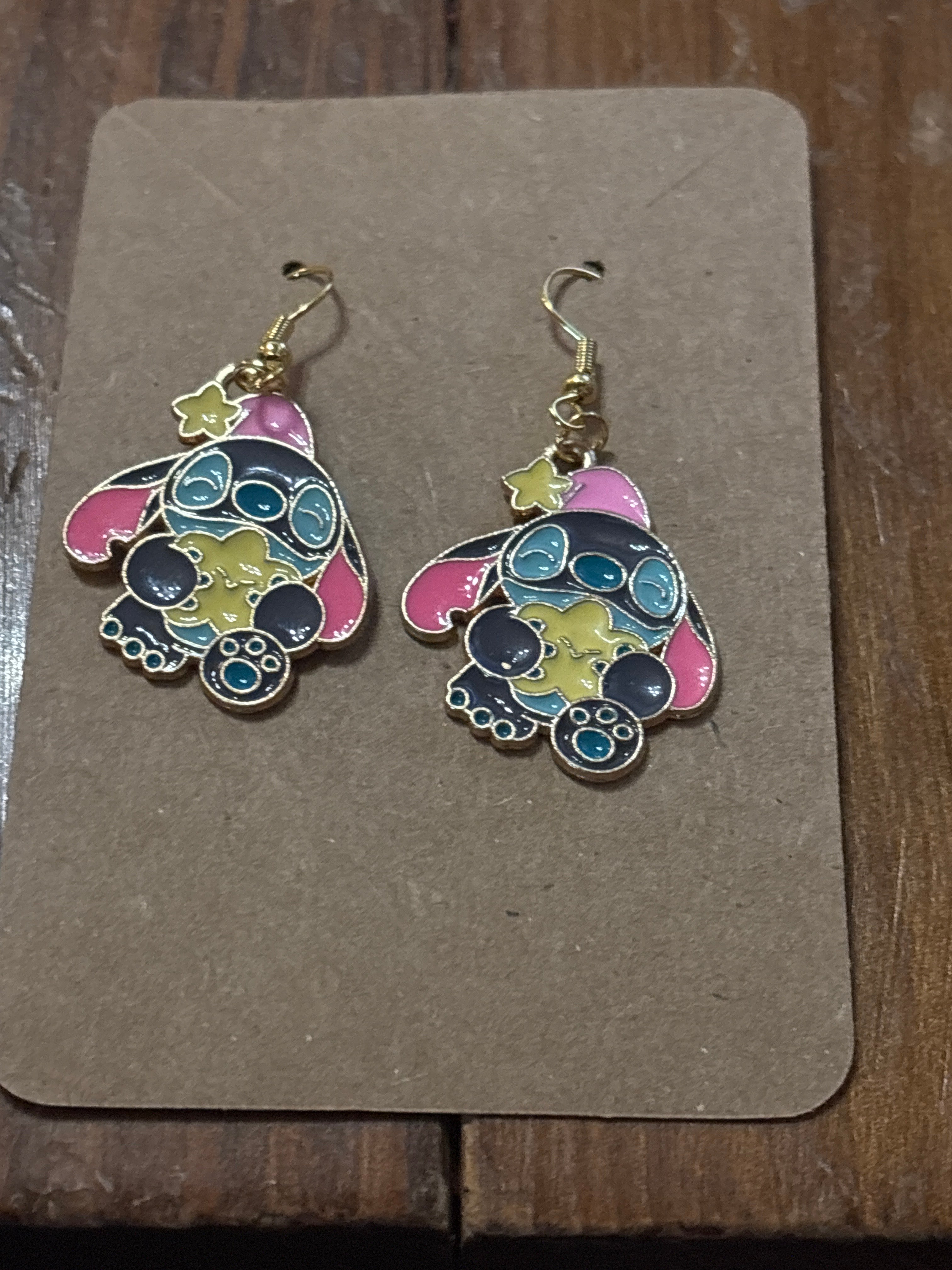 Stitch earrings