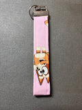 Wristlet keychain