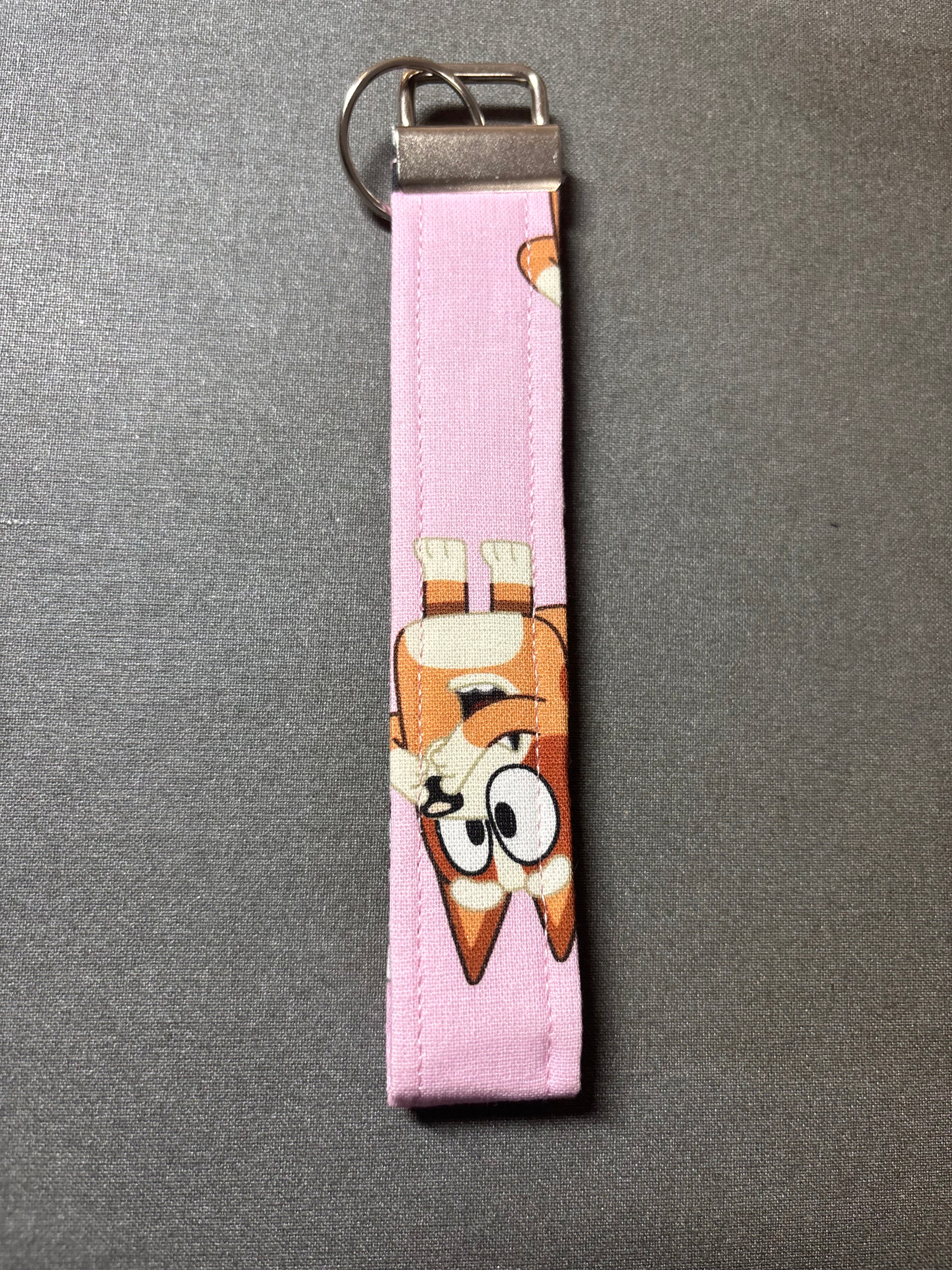 Wristlet keychain