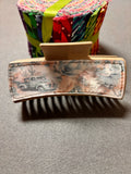 Faded sublimation hair clip
