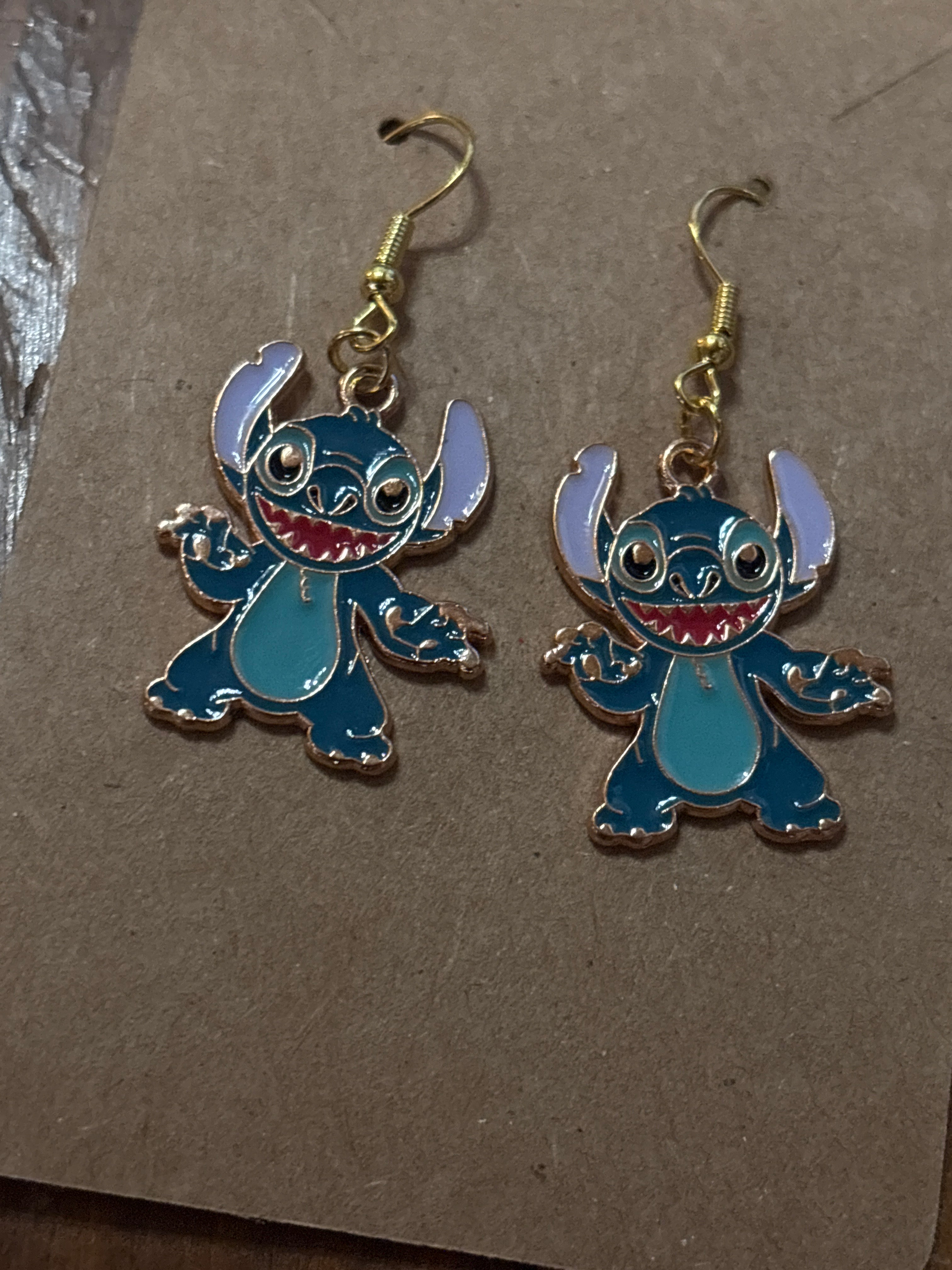 Stitch earrings