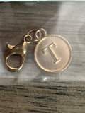 Gold t charm