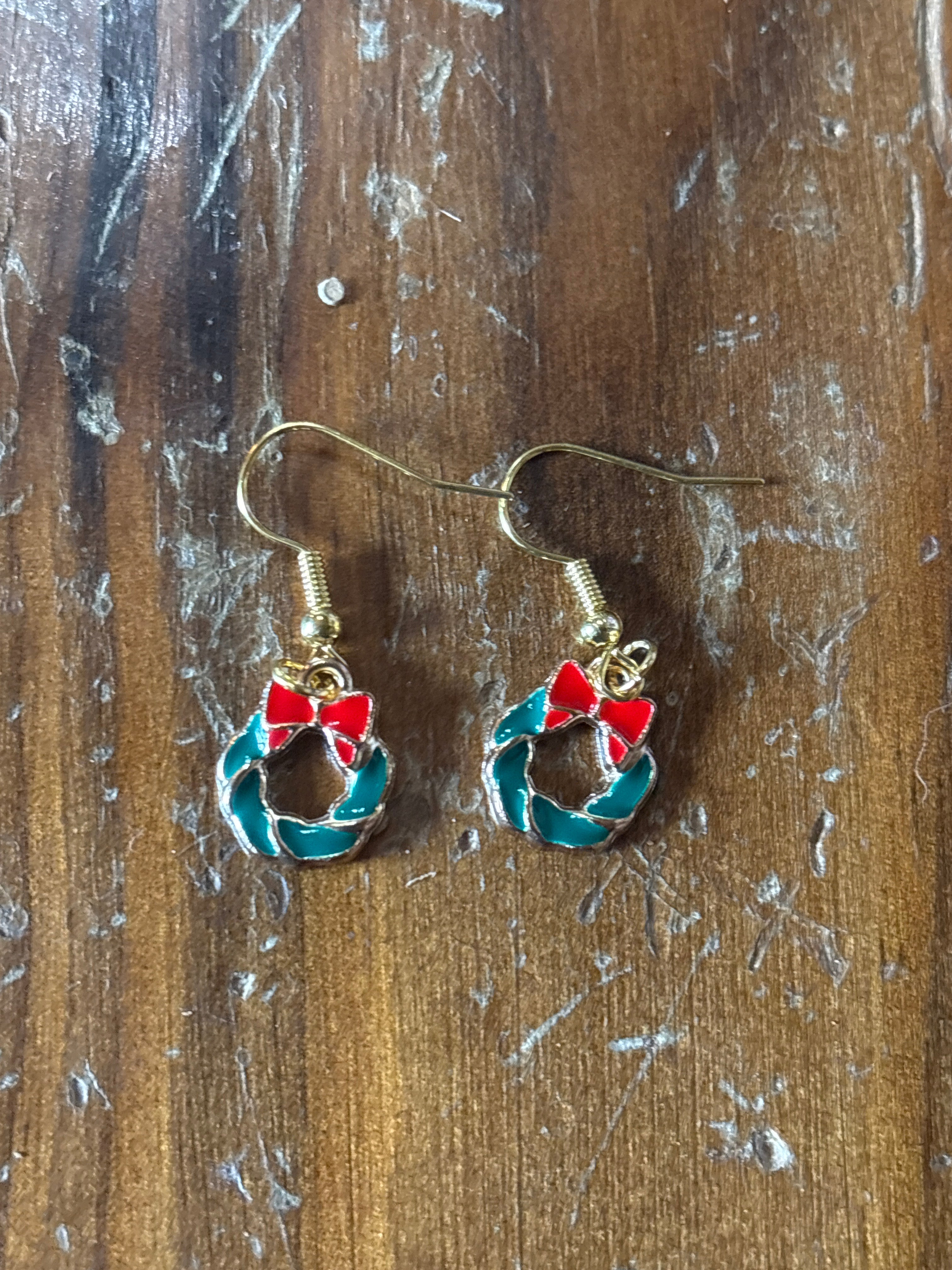 Christmas earrings