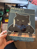 Hangry metal sign