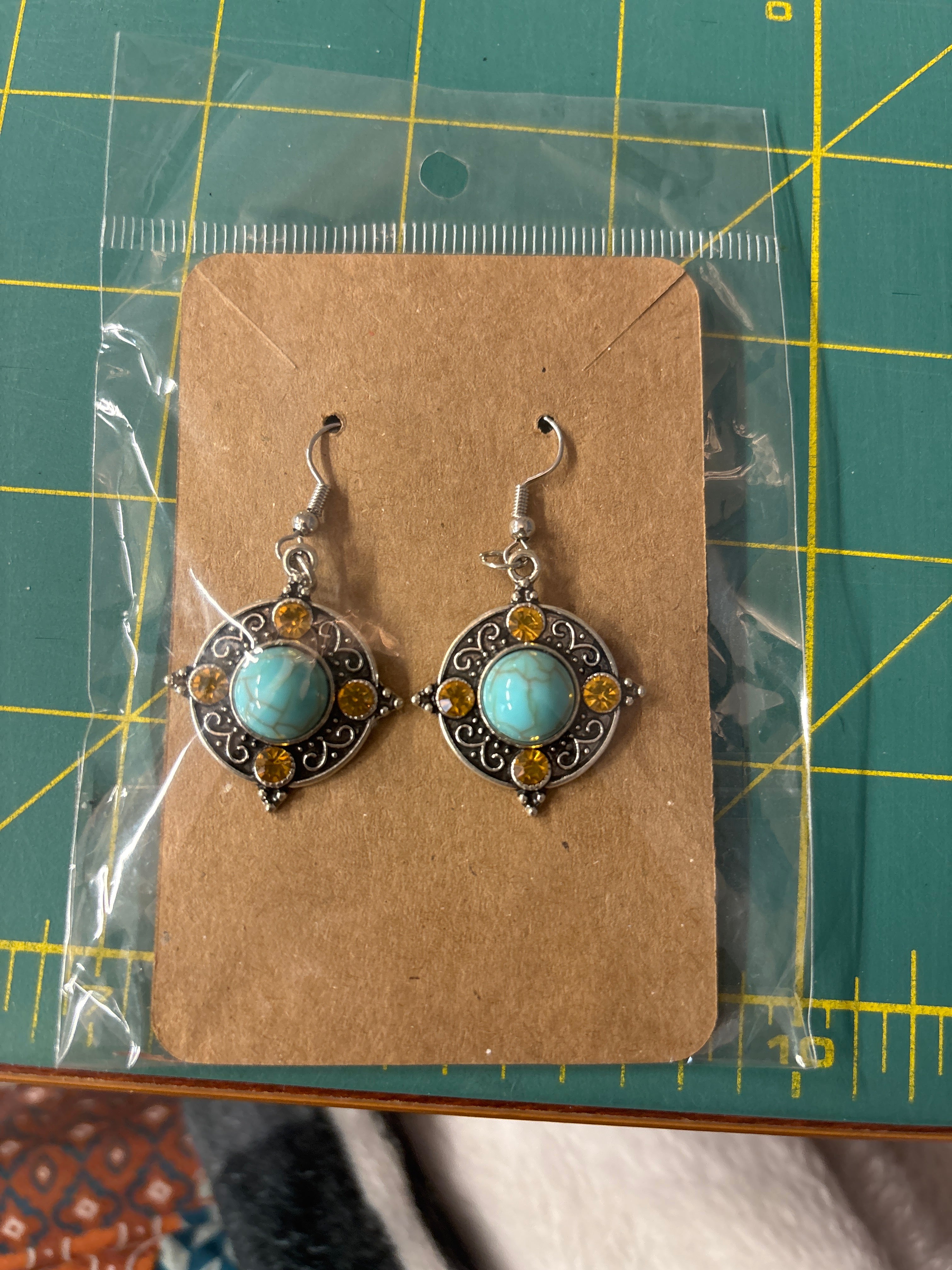 Turquoise earrings