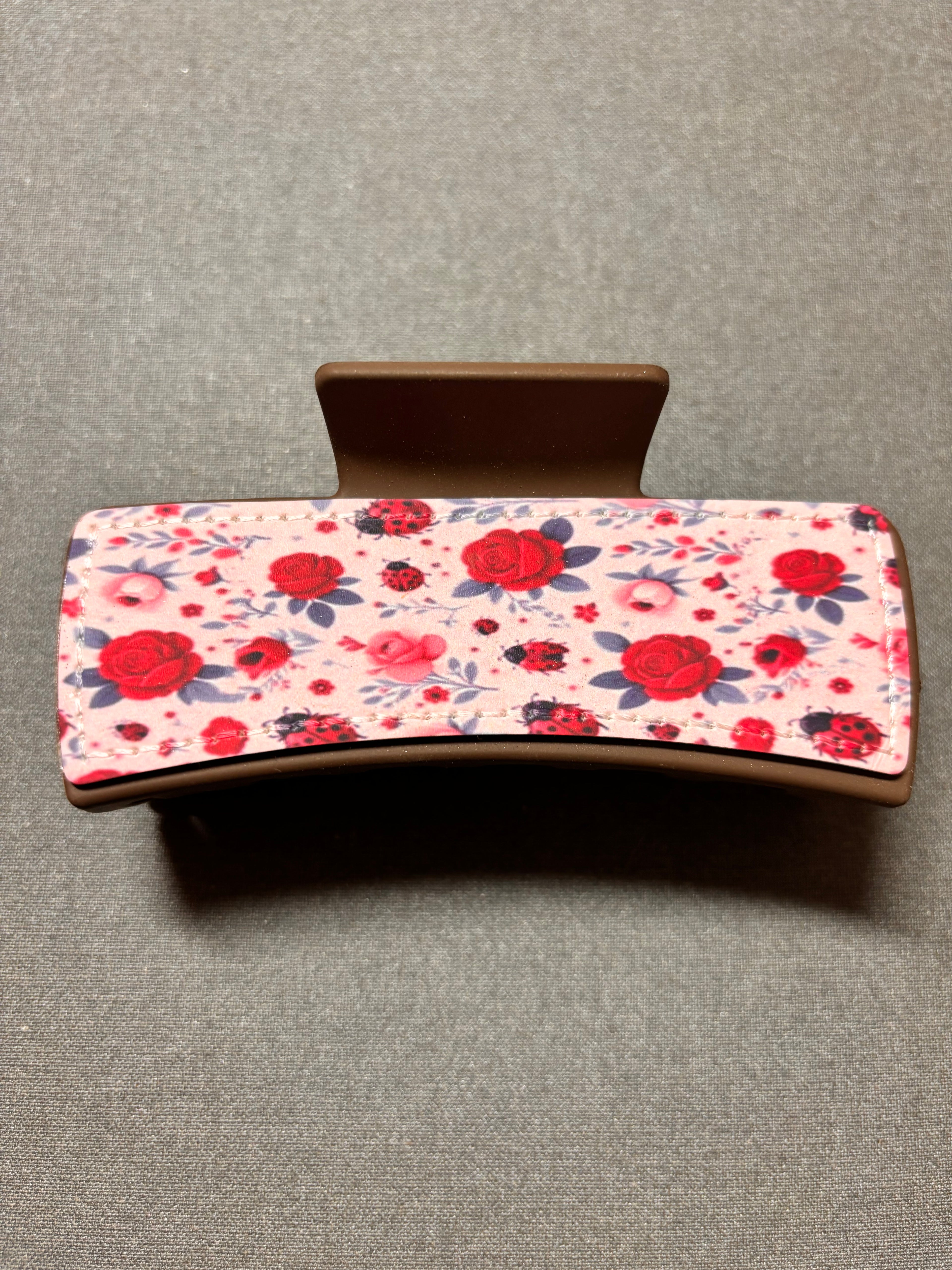 Rose Sublimation hair clip