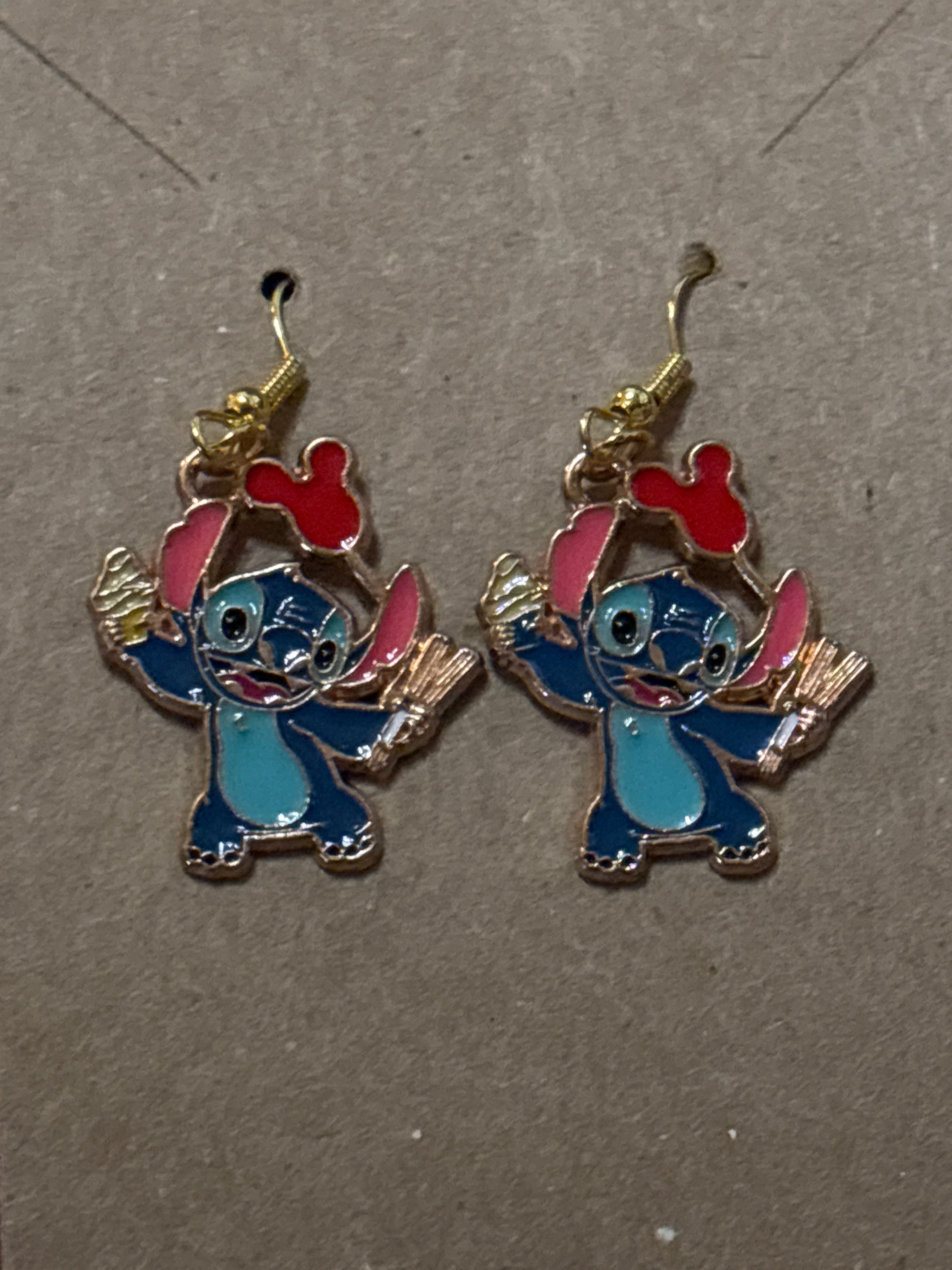 Stitch earrings