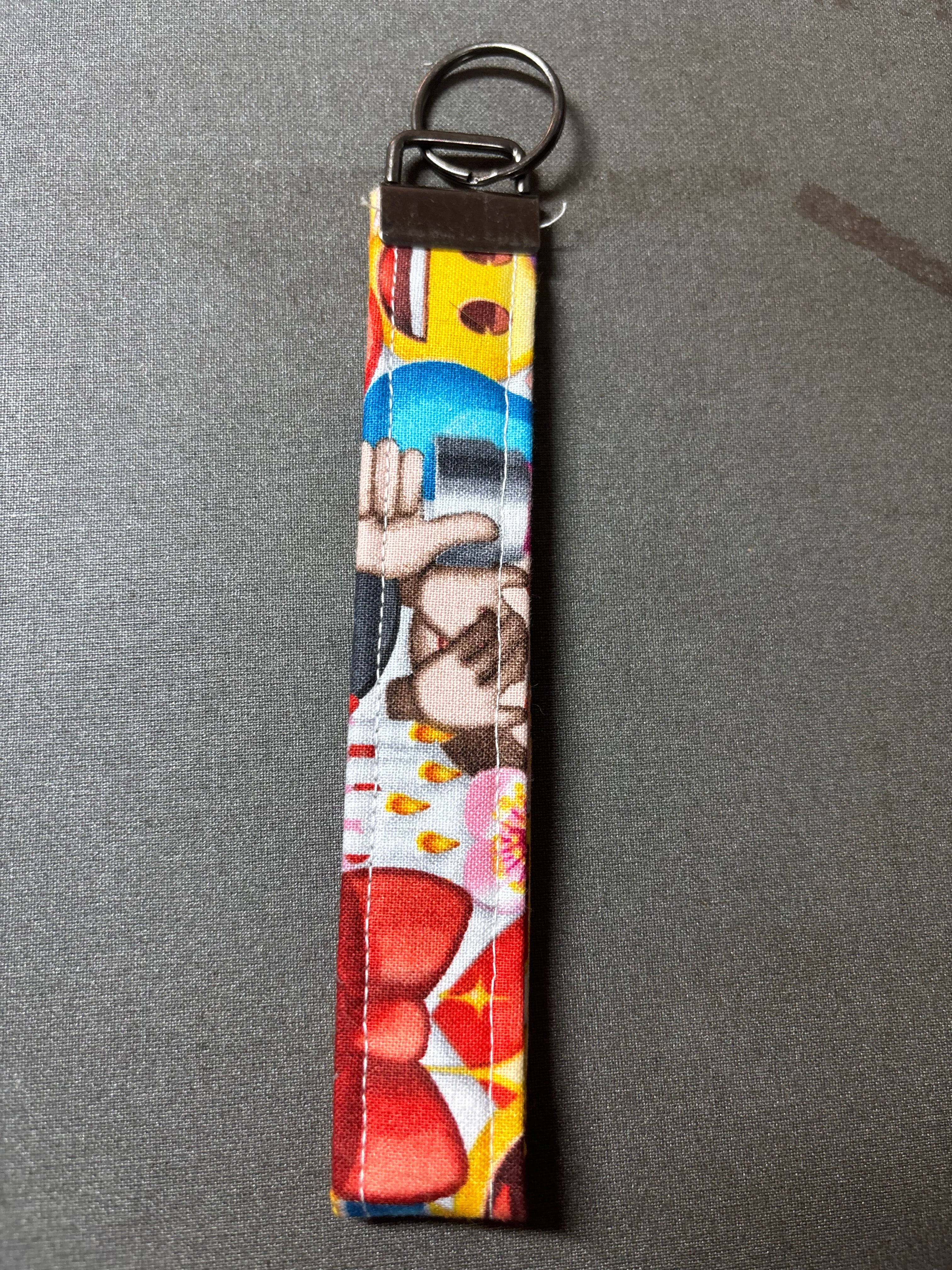 Wristlet keychain