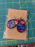 Sublimation nature scene earrings
