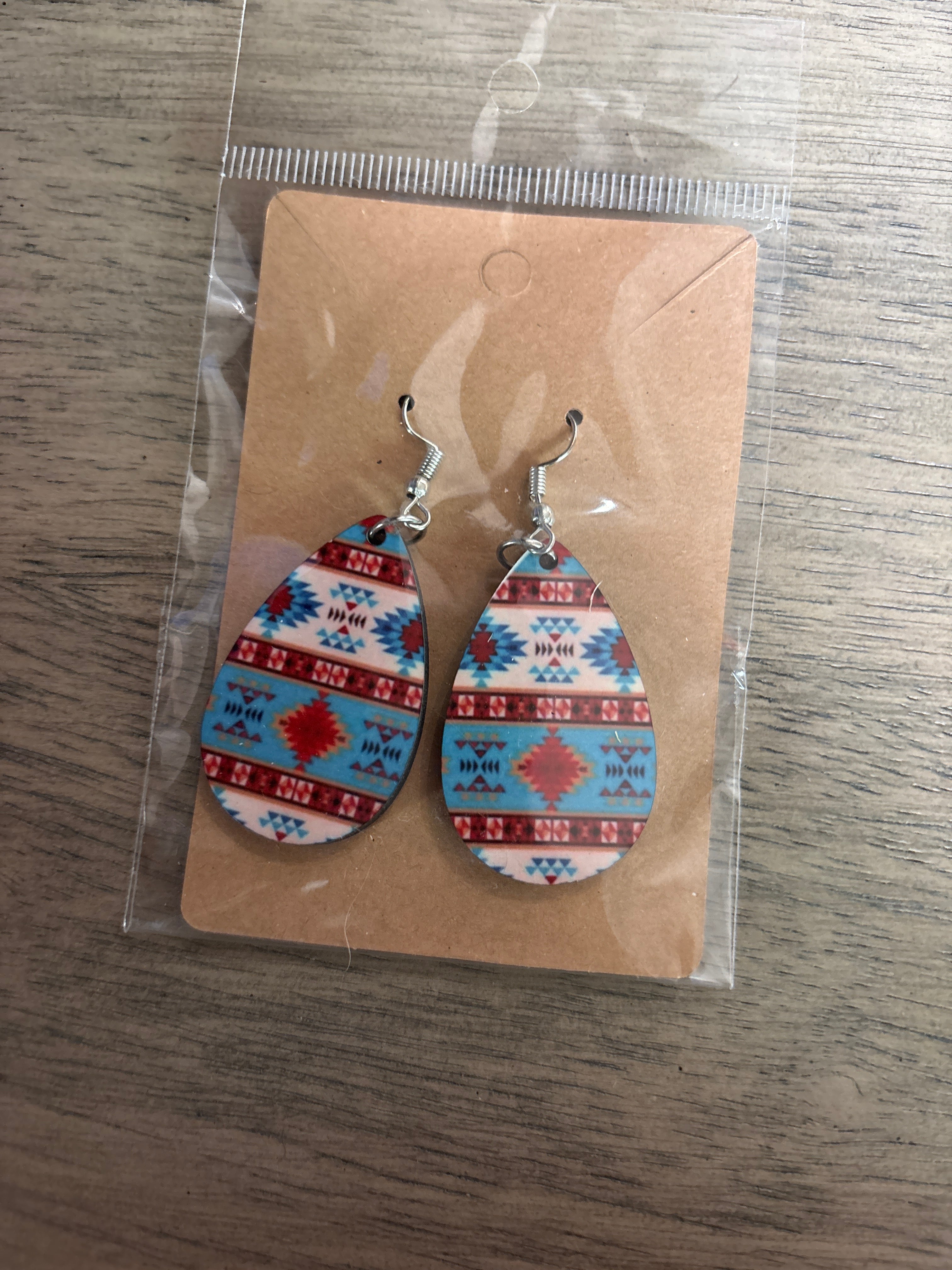 Native sublimation earrings