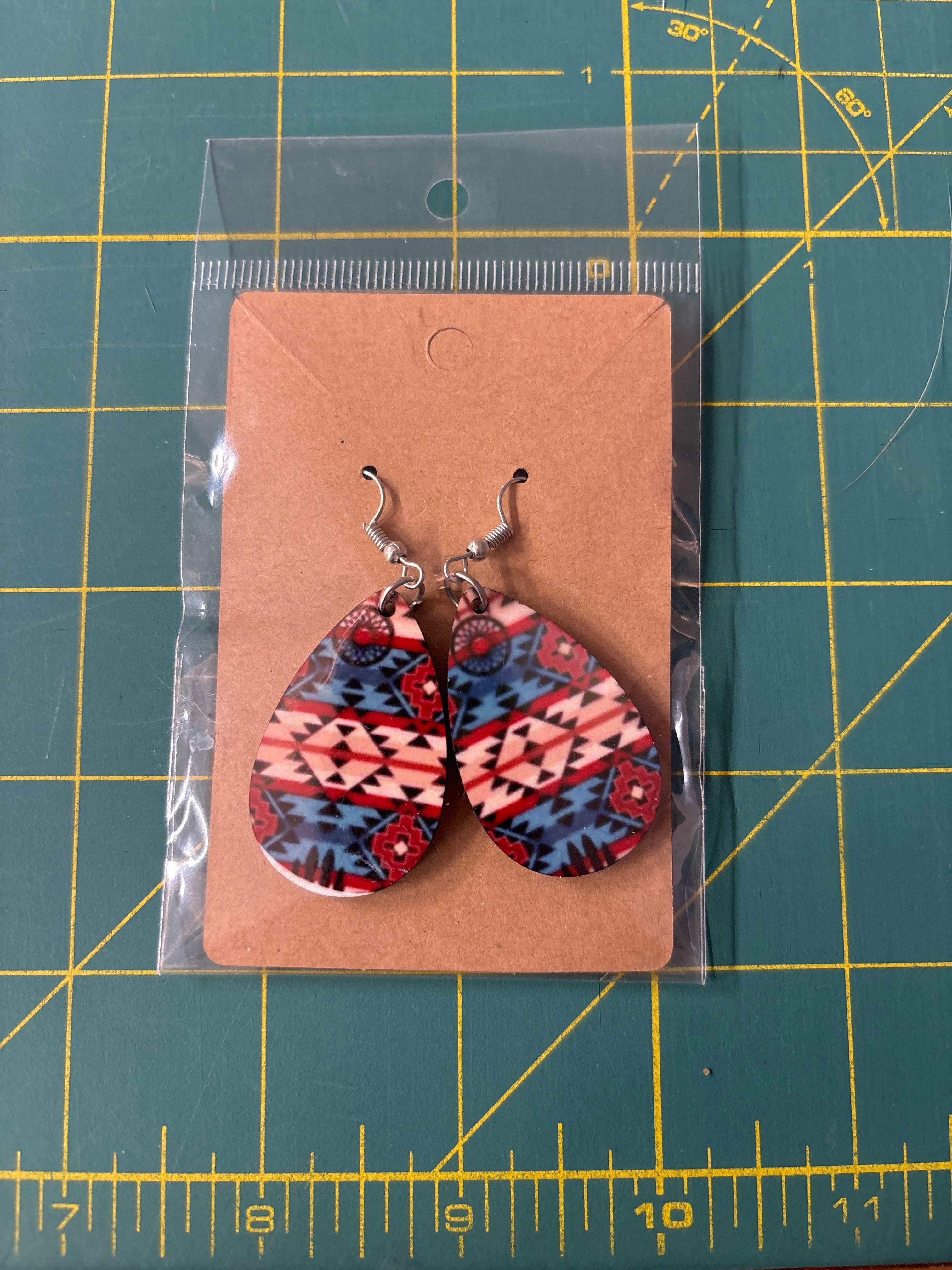Native sublimation earrings