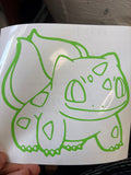 Bulbasur decal
