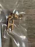 H gold charm