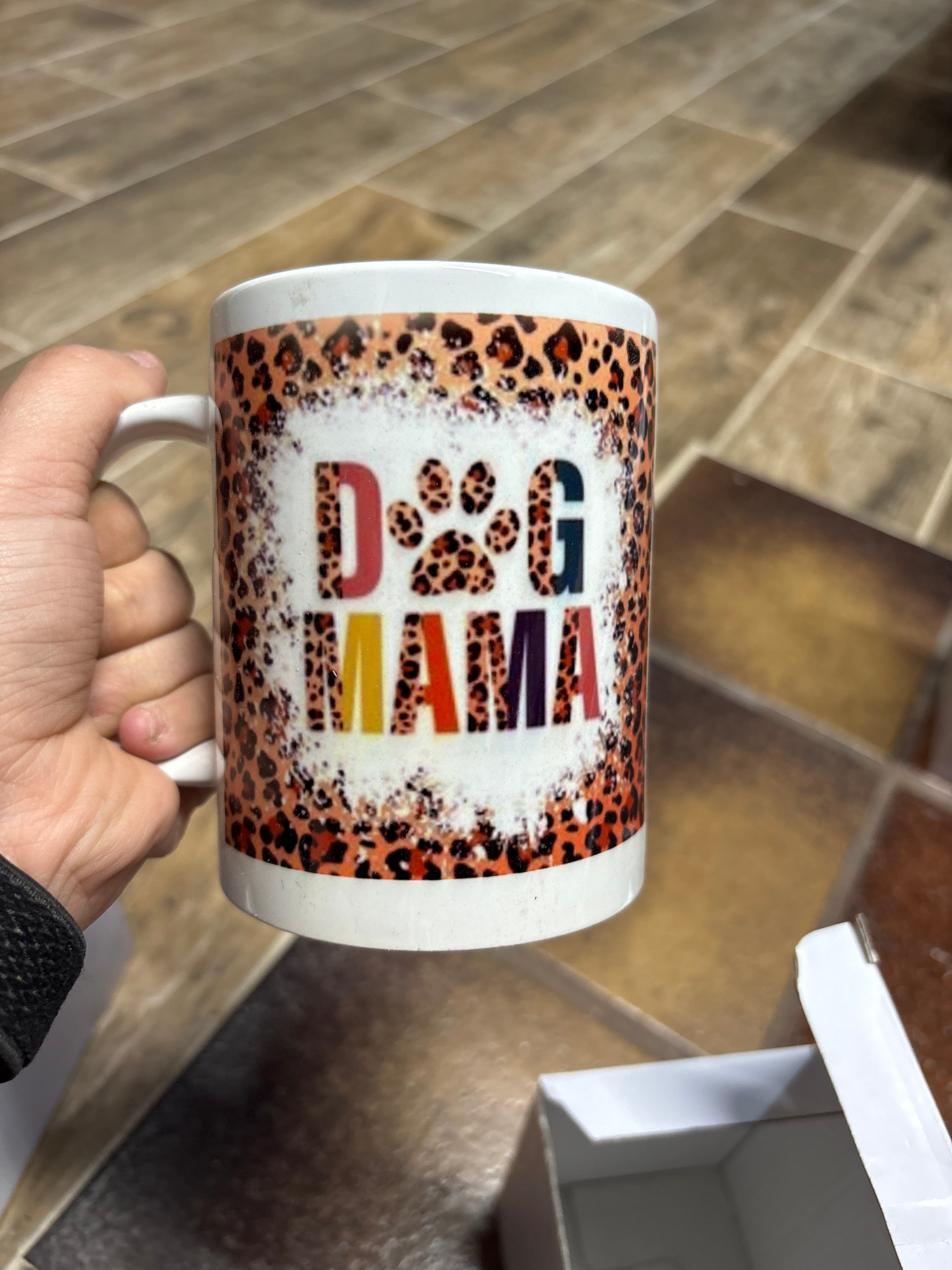 Dog mama coffee mug
