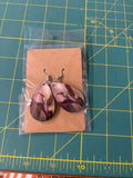 Sublimation hummingbird earrings