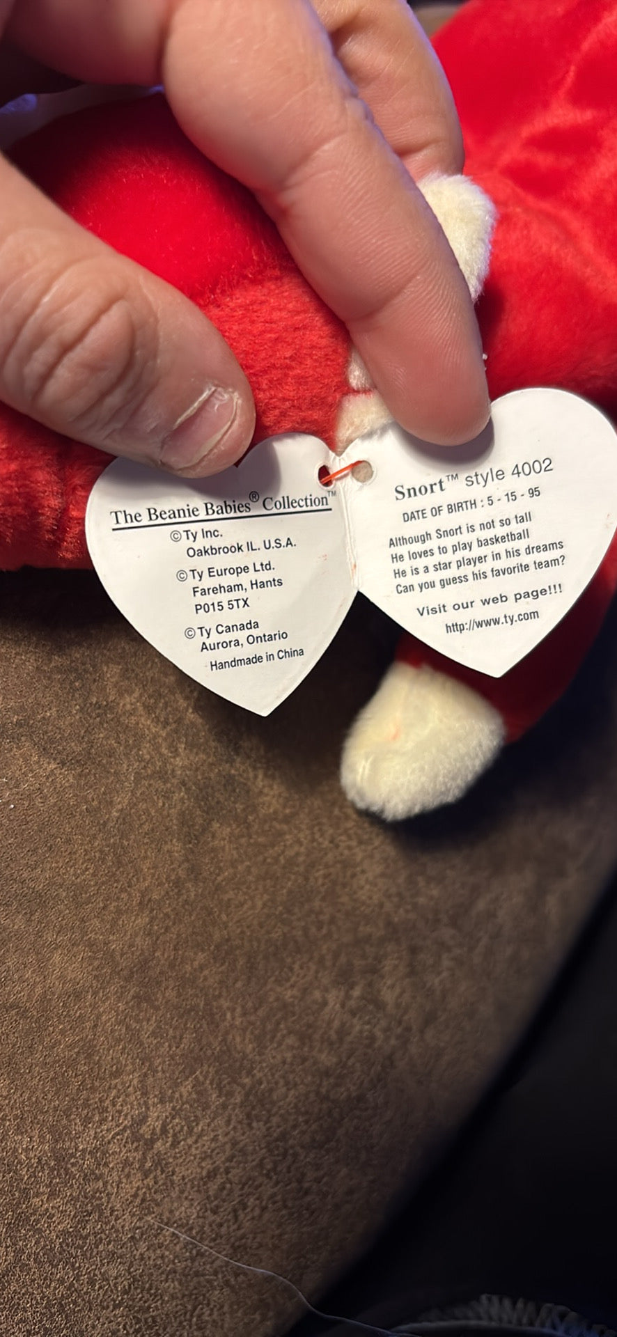 Tabasco Beanie baby