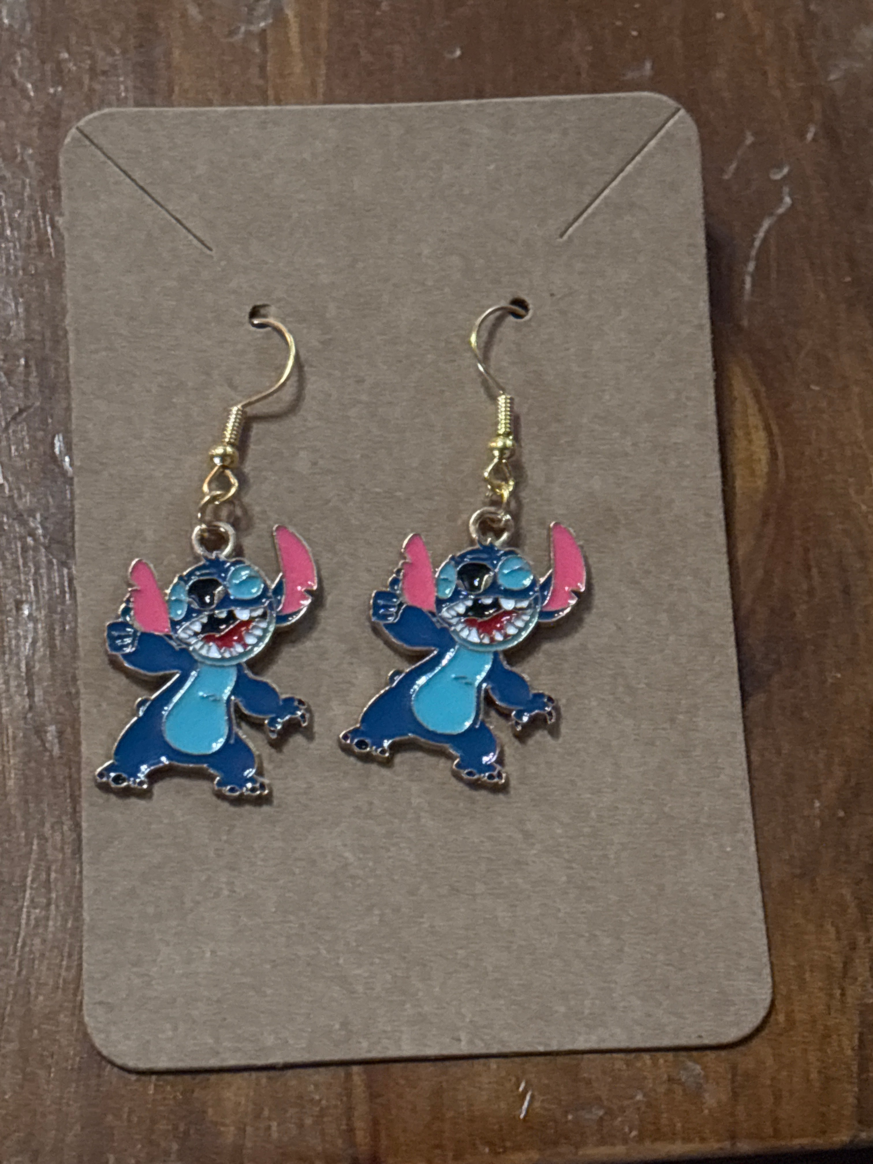 Stitch earrings