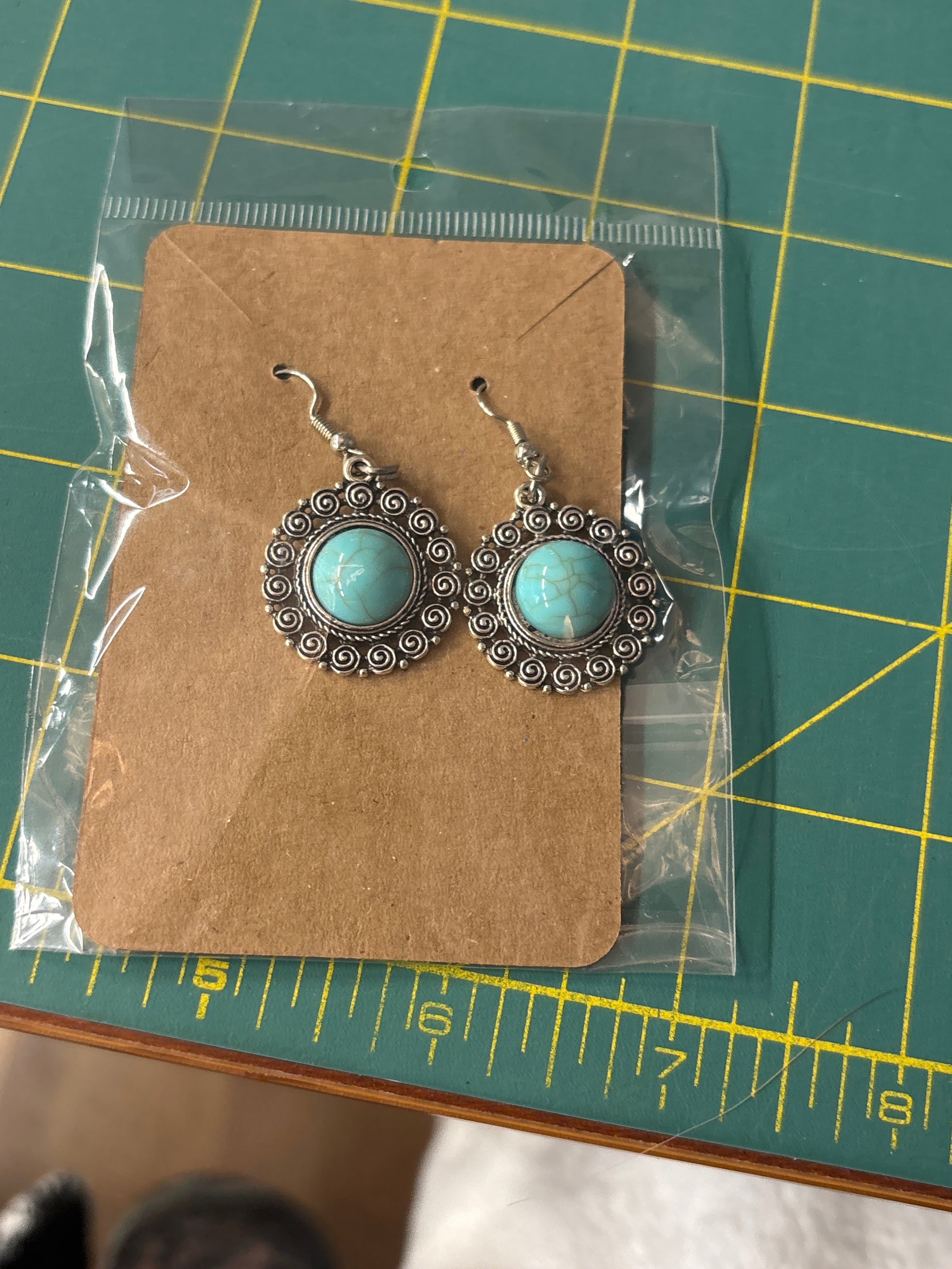 Turquoise earrings