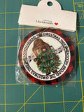 Sublimation Christmas gnome ornament