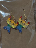 Stitch earrings