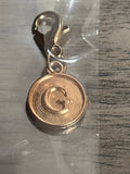 Gold G charm