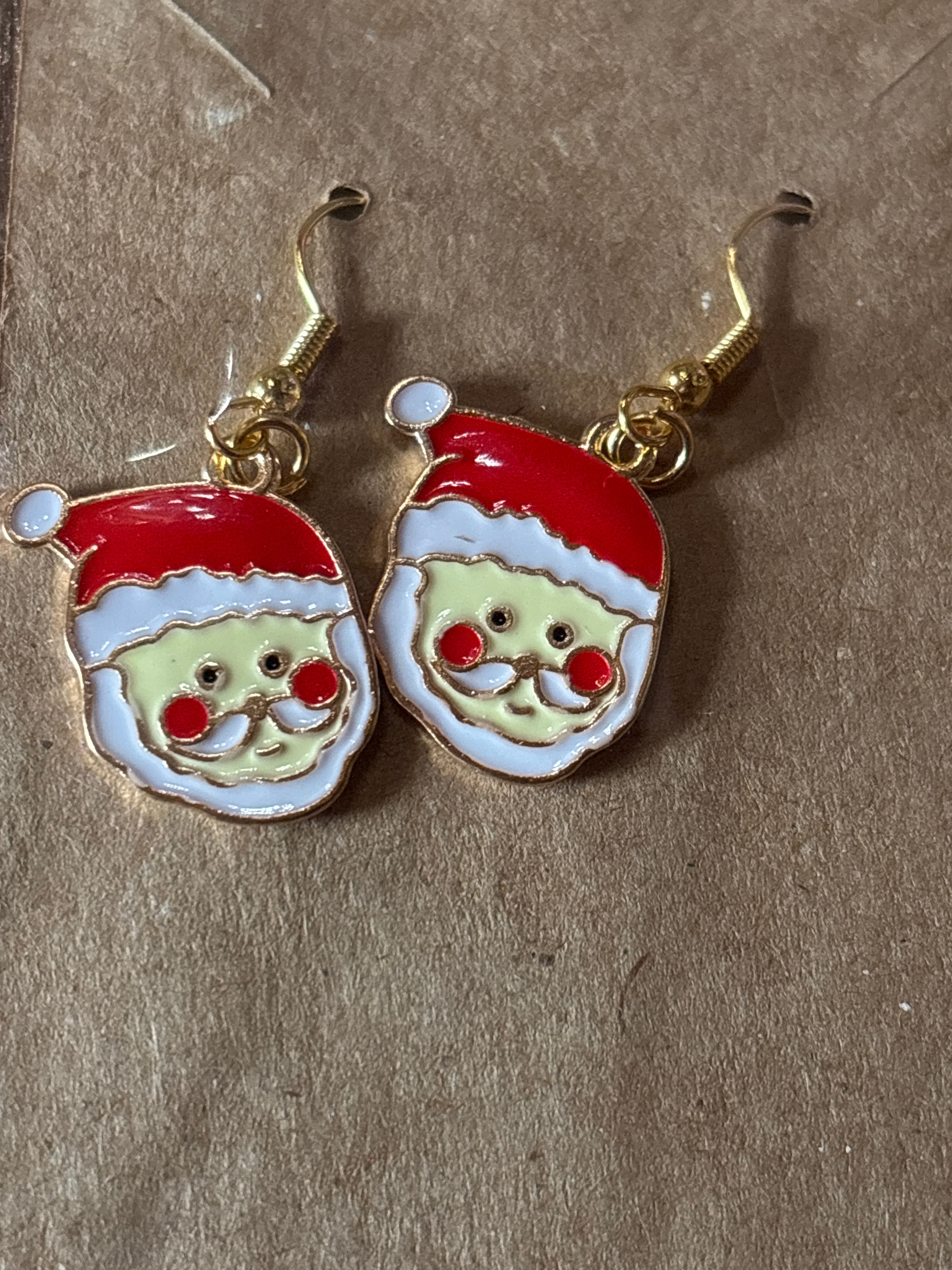 Christmas earrings