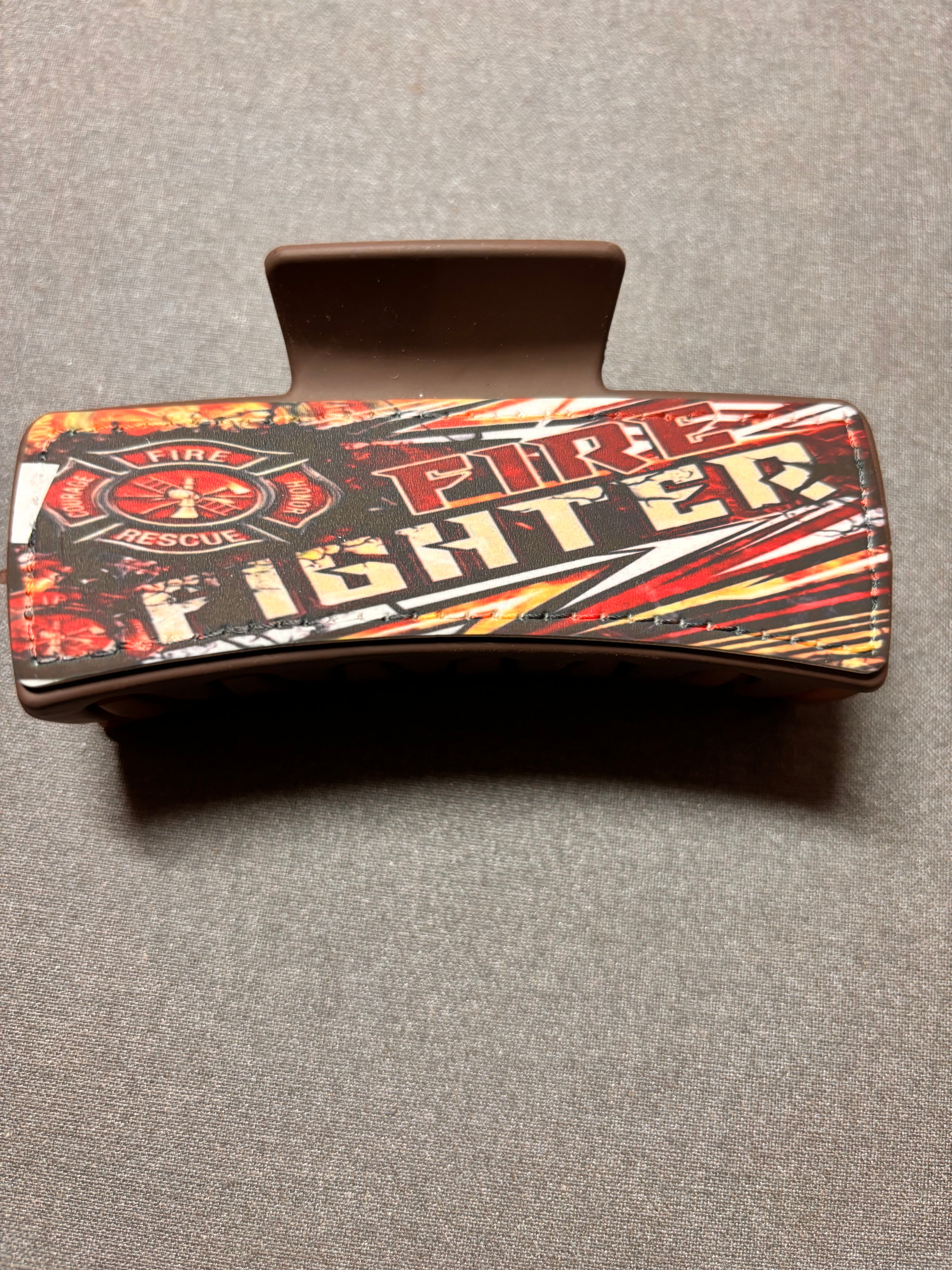 Fire Fighter Sublimation Hairclip