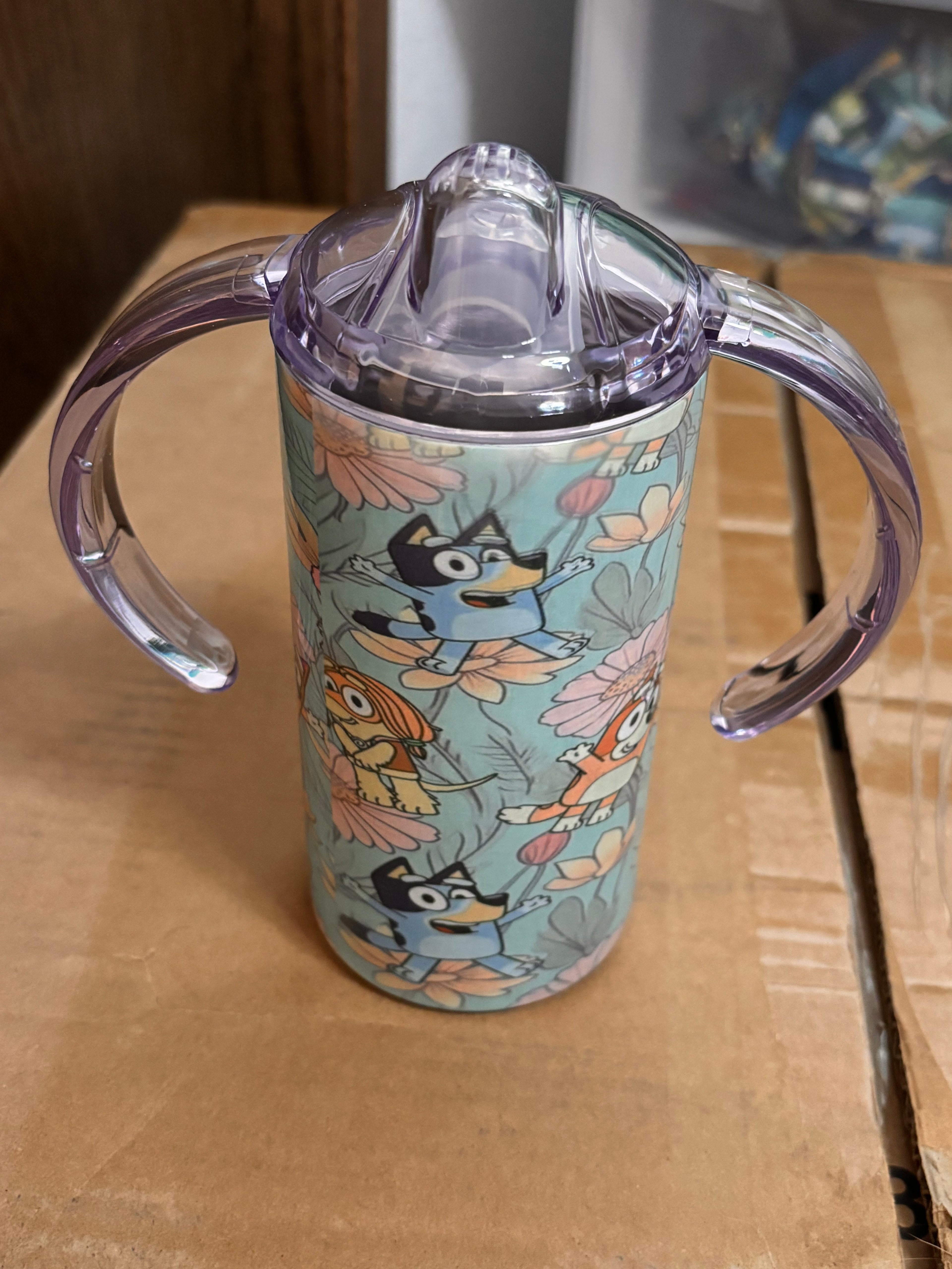 Bluey Sippy