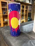 20oz Colorado flag tumbler