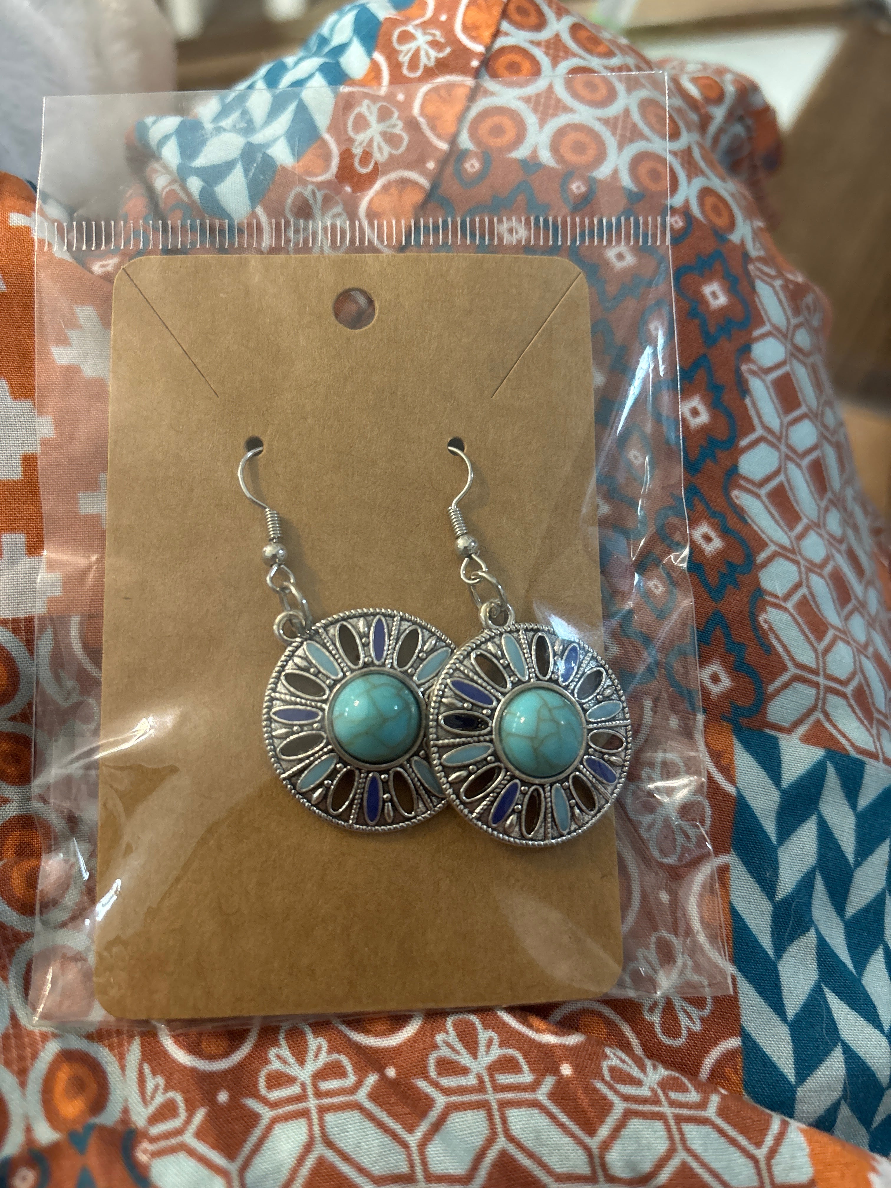 Turquoise earrings