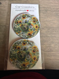 Frog car coasters