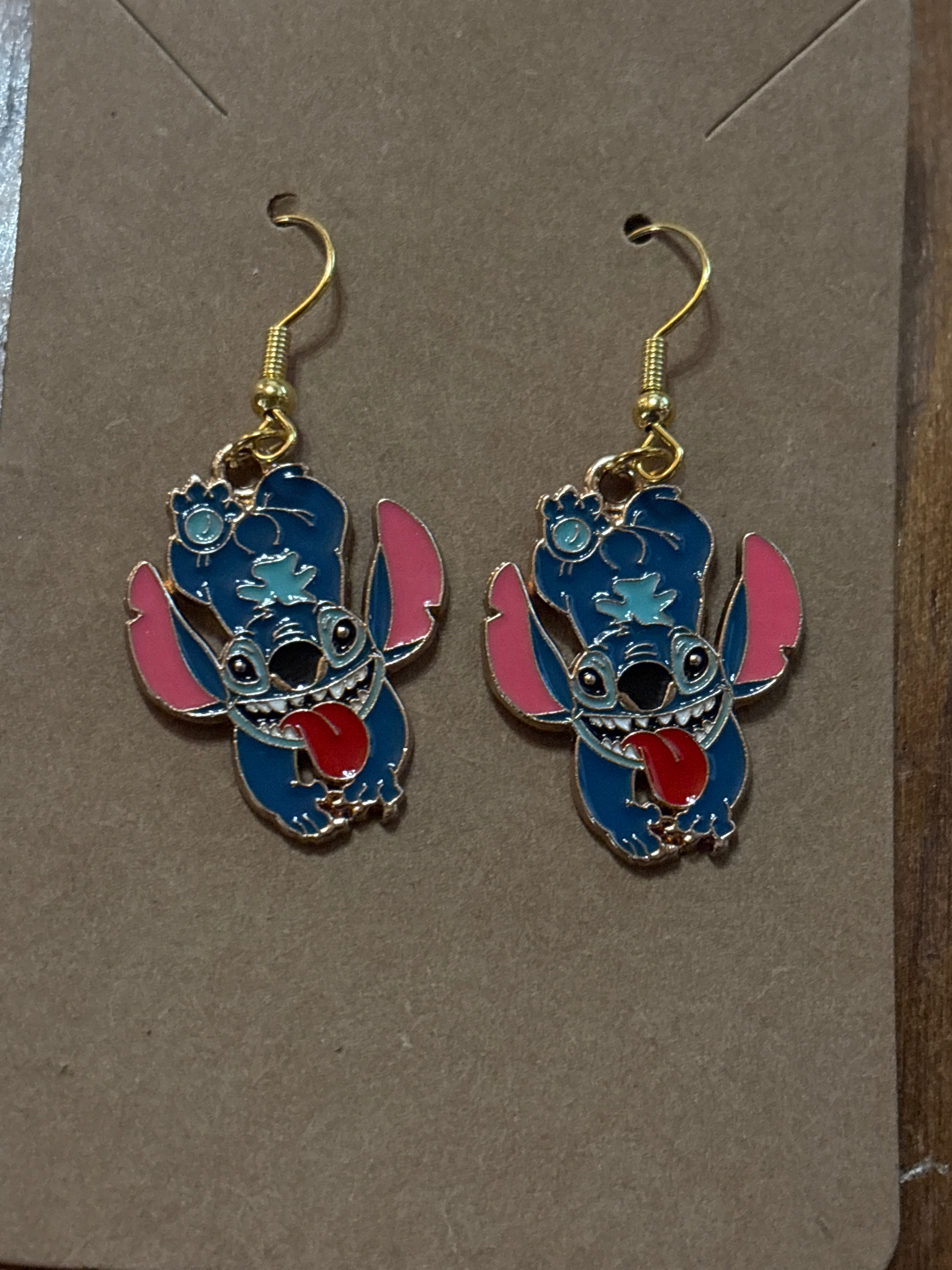 Stitch earrings