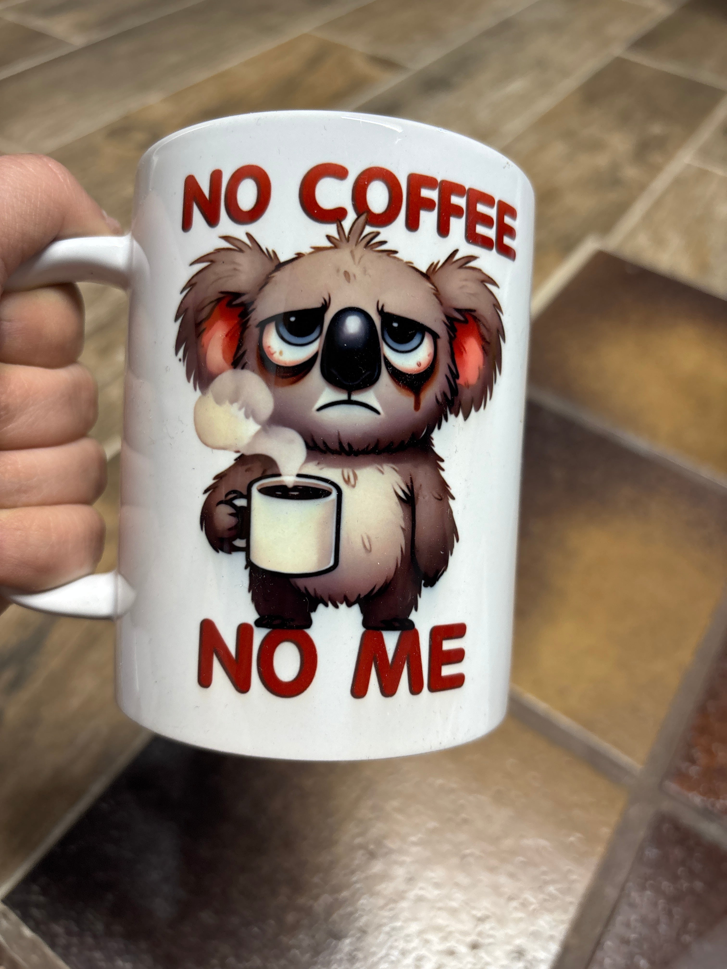 No coffee no me coffee mug