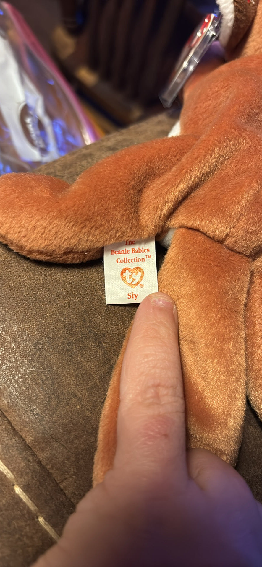 Sly Beanie baby