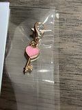 Key gold charm