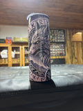 20oz Norse wolf tumbler