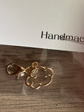 Gold cloud charm