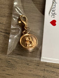 Gold S charm